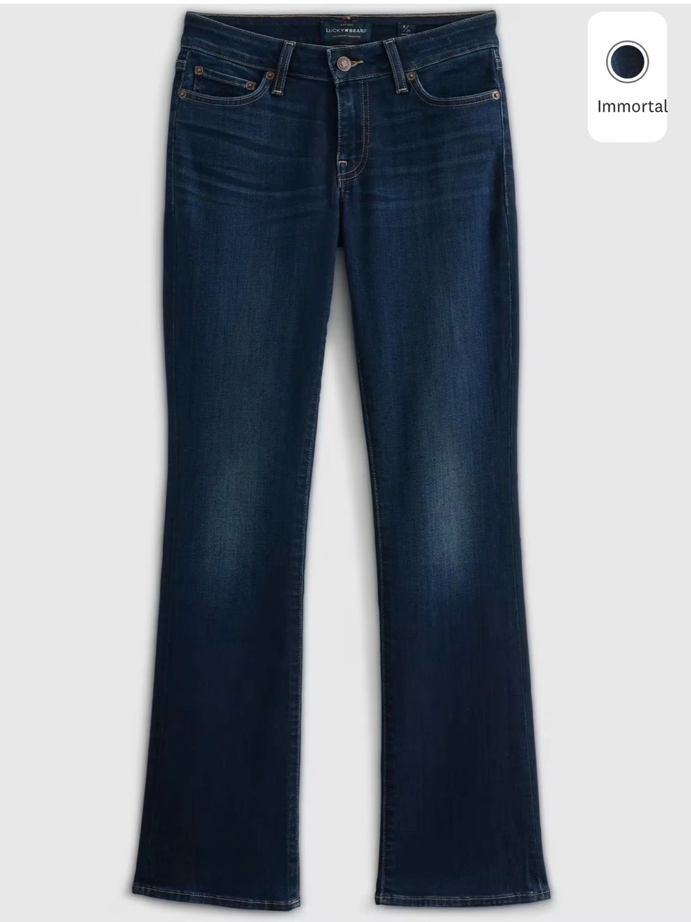 Lucky Brand Lolita cropped bootcut Jeans